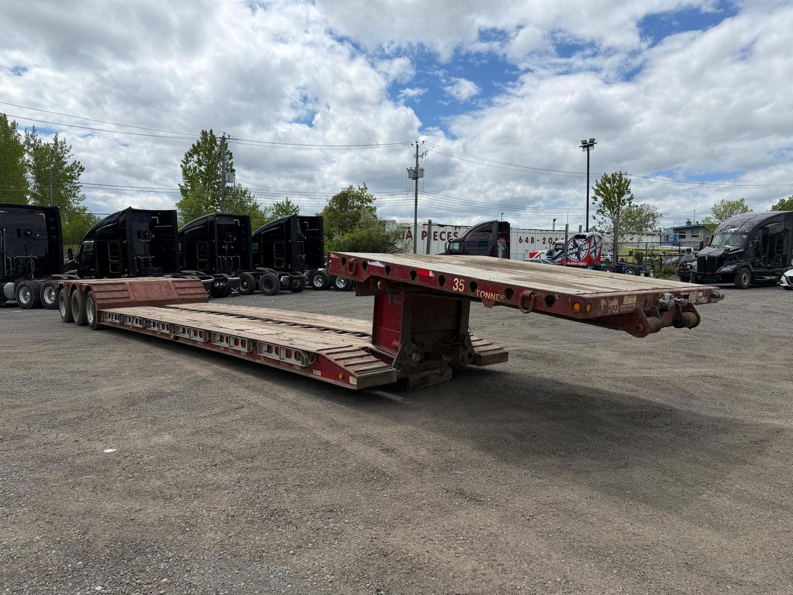 2019 Manac 35ton fardier 7